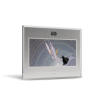 AGORO - Star Wars - Concept Art - Lightsaber Duel on Gantry Foil 1oz Silber