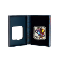 AGORO - Marvel - Smash - Ultra High Relief - Iron Man "ZAPT!!" 2 oz Silber