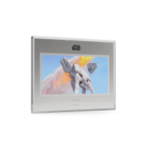 AGORO - Star Wars - Concept Art - Imperial Walker & Snowspeeder Foil 1 oz Silver