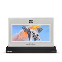 AGORO - Star Wars - Concept Art - Imperial Walker & Snowspeeder Foil 1 oz Silver