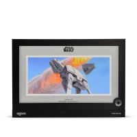 AGORO - Star Wars - Concept Art - Imperial Walker & Snowspeeder Foil 1 oz Silver