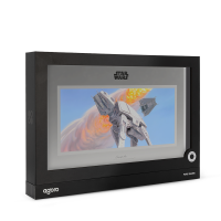 AGORO - Star Wars - Concept Art - Imperial Walker & Snowspeeder Foil 1 oz Silver