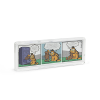 AGORO - Nickelodeon - Garfield Comic Set - Garfield & Pooky 1 oz Silver