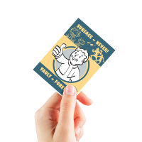 Ultra PRO Fallout - Vault Boy - Surface - Never! Vault -...