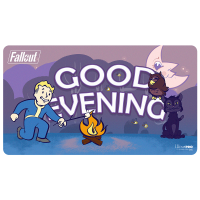 Ultra PRO Fallout - Vault Boy - Good Morning/Good Evening Double-Sided Playmat for Tabletop Gaming