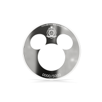 AGORO - Disney - Iconic Silhouettes - Mickey Mouse - Silver 1/2 oz