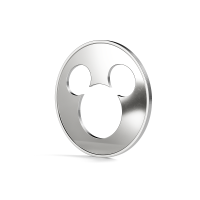 AGORO - Disney - Iconic Silhouettes - Mickey Mouse - Silver 1/2 oz