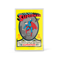 AGORO - Warner Bros. - Superman Comic Covers - Superman #1: Summer 1939 Foil - 10 oz Silver Foil