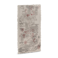 AGORO - Warner Bros. - Games of Thrones - Map of Westeros - 5 oz Silver