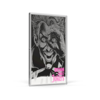 AGORO - Warner Bros. - Three Jokers - The Comedian Foil with Chase - 1 oz Silver Foil