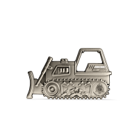 AGORO - Hasbro - Tonka Trucks - Bulldozer - 1 oz Silver