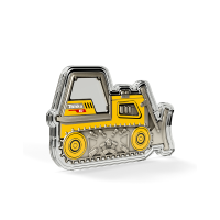 AGORO - Hasbro - Tonka Trucks - Bulldozer - 1 oz Silver