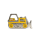 AGORO - Hasbro - Tonka Trucks - Bulldozer - 1 oz Silver