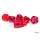 Chessex Gemini Translucent Red-Violet/Gold Polyhedral 7-Dice Set