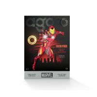 AGORO - Marvel - Blind Box - Iron Man Silver Collectible...