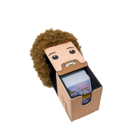 Ultra PRO Bob Ross - Headcase Alcove Flip Deck Box Card...
