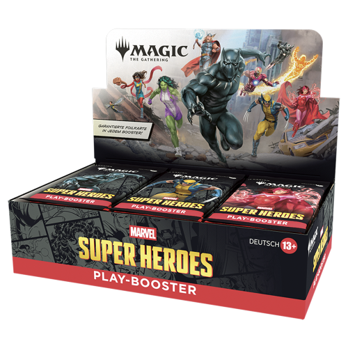 MTG - Marvel Super Heroes: Play Booster Display (30 Packs) DE