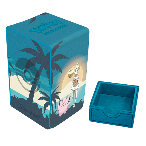 Ultra PRO Lillie and Clefairy Alcove Tower Deck Box for Pokémon