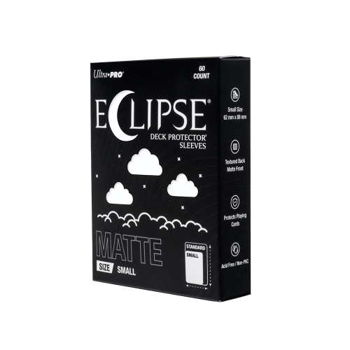 Ultra PRO ECLIPSE® Matte Small DECK PROTECTOR® Sleeves: Arctic White - 60ct