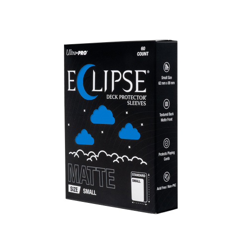 Ultra PRO ECLIPSE® Matte Small DECK PROTECTOR® Sleeves: Pacific Blue - 60ct