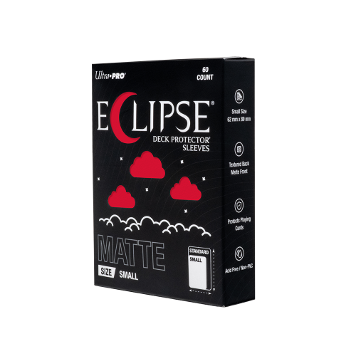 Ultra PRO ECLIPSE® Matte Small DECK PROTECTOR® Sleeves: Apple Red - 60ct