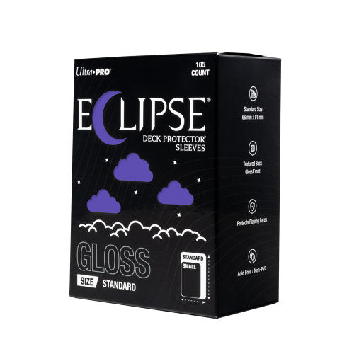 Ultra PRO ECLIPSE® Gloss Standard DECK PROTECTOR® Sleeves: Royal Purple - 105ct