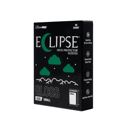 Ultra PRO ECLIPSE® Gloss Small DECK PROTECTOR® Sleeves: Forest Green - 60ct