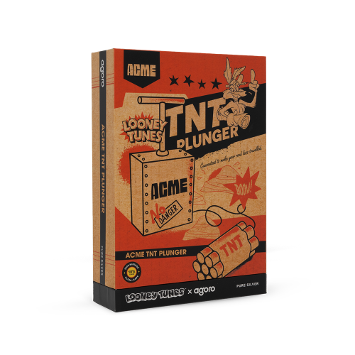 AGORO - Looney Tunes - Acme TNT Plunger Foil 5g Silver