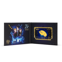 AGORO - Harry Potter 25 Years of Magic - The Golden Snitch Fractional Gold
