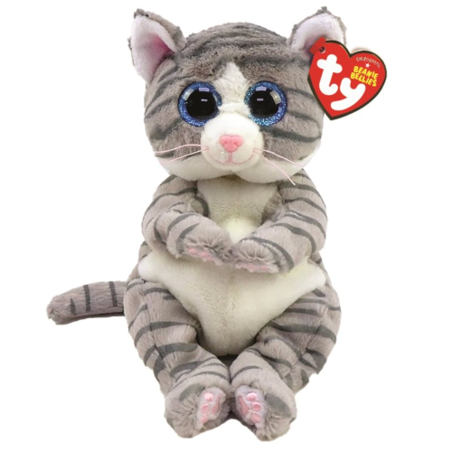 TY Beanie Bellies - Mitzi Tabby Cat REG