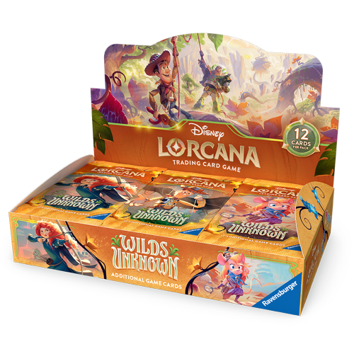 Ravensburger Disney Lorcana Set 12 "Unbekannte Wildnis" Booster Display EN