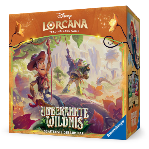 Ravensburger Disney Lorcana Set 12 "Unbekannte Wildnis" Schatzkiste der Luminari DE