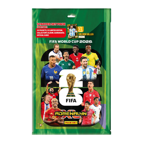 Panini FIFA World Cup 2026 Adrenalyn XL Trading Cards - Starter Set