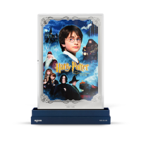 AGORO - Harry Potter Movie Posters - Harry Potter and the Philosopher´s Stone Foil 1 oz Silver
