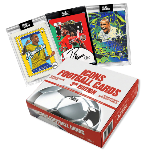 Club Legacyz Icons 3rd Edition Football Cards - Display