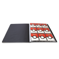 Ultra PRO Mega Evolution - Pitch Black 9-Pocket Portfolio for Pokémon Trading Card Game