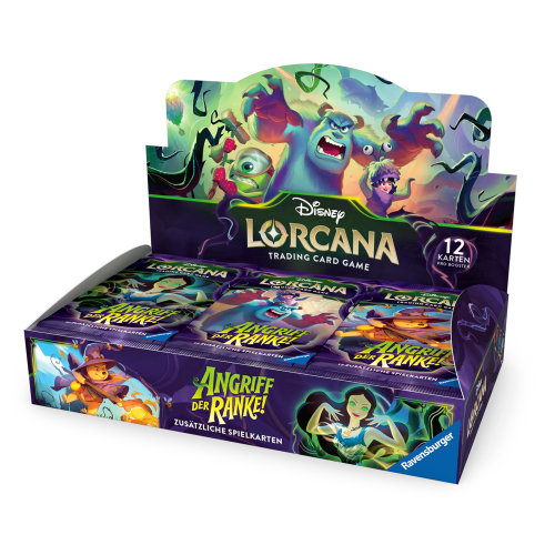 Ravensburger Disney Lorcana Set 13 "Angriff der Ranke!" Booster Display DE