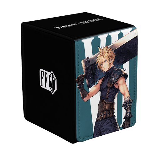 Ultra PRO MAGIC: THE GATHERING®—FINAL FANTASY™ Cloud, Ex-SOLDIER ALCOVE® Flip DECK BOX®