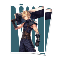 Ultra PRO MAGIC: THE GATHERING®—FINAL FANTASY™ Cloud, Ex-SOLDIER 105ct APEX DECK PROTECTOR® Sleeves