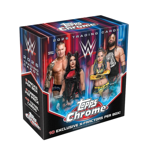 Topps Chrome WWE 2026 Mega Box