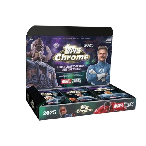 Topps Chrome Marvel Studios 2025 Hobby Box