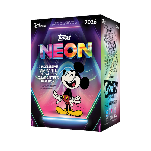 Topps Disney Neon 2026 Value Box