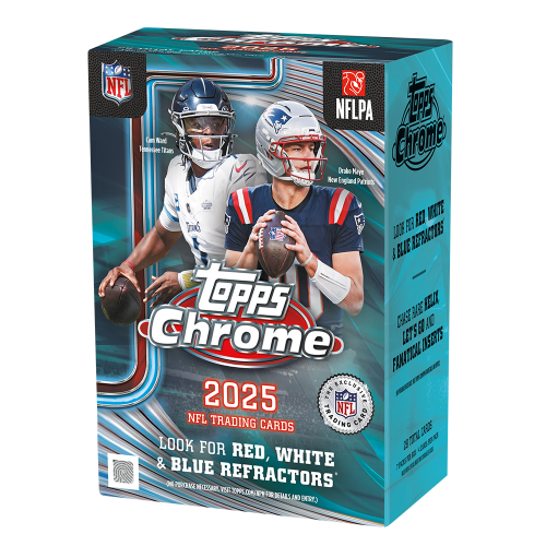 Topps Chrome Football NFL 2025 Value Box