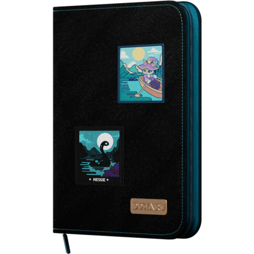 Gatherer´s Tavern - DOMARU 9-Pocket BINDER: Cryptids Collection: Turquoise Loch