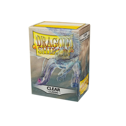 Dragon Shield Clear Standard Sleeves - 100ct