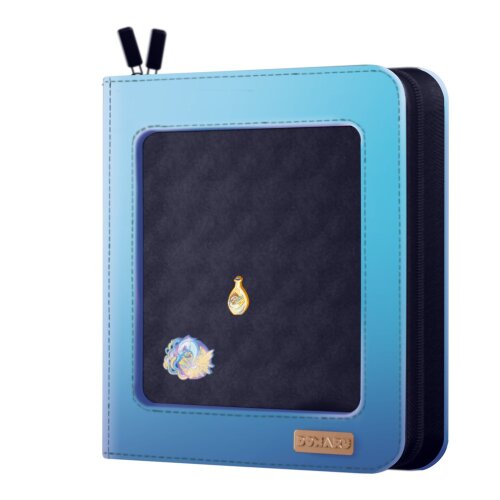 Gatherer´s Tavern - DOMARU 12-Pocket DECO PIN BINDER: Depthbound Bestiary: Wraithfin
