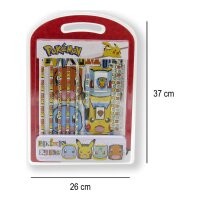 CYP Brands - Pokémon Schreibset mit Metall-Federmäppchen