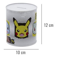 CYP Brands - Pokémon Spardose aus Metall (mittel)
