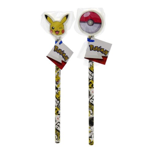 CYP Brands - Pokémon Bleistift mit Radiergummi-Aufsatz