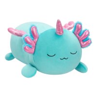 Squishmallow Sleep-a-mallows Plüsch - Bellamy Axolotl-Einhorn - 30cm
